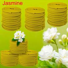 68/92pcs Jasmine Spiral Incense Discs, Fragrant For Summer, Suitable For Outdoor, Party, Reading, Meditation, Essential Home Decor For Summer, Uplifting Mood, Fresh Air - Jasmine Incense - View 3
