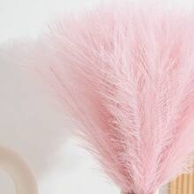 10PCS Reed Artificial Flowers Are Used For Bohemian Home Decoration, Suitable For Mother's Day And Father's Day. - Baby Pink - View 5