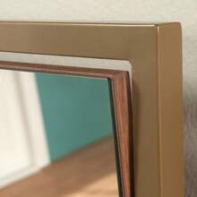 Vanity With Chic Storage Brown Finish - màu nâu - Xem 10