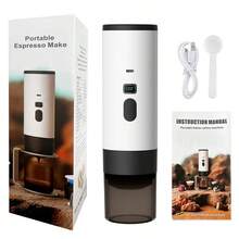 JFBONIN 3 X 2600mAh 三合一可攜式電動膠囊咖啡機，適用於汽車、旅行與戶外露營 - 膠囊咖啡機 - 查看 13