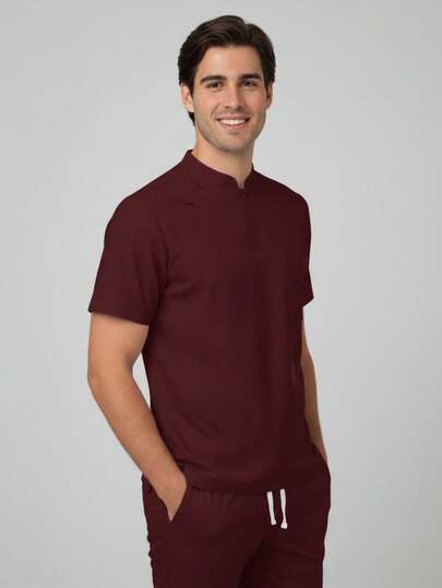 Uniforme Quirurgico  Regular    Botón  Bolsillo    para Caballero Modelo Osler