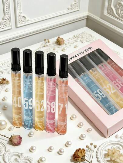 5瓶/1瓶香氛喷雾套装，可去除各种异味，香味柔和优雅，持久清新，温和不刺激。适用于卧室、客厅、厨房、浴室、宿舍、办公室、汽车走廊、衣柜、宠物区等各种空间。是日常居家聚会、乔迁之喜、节日和毕业礼物的理想之选。