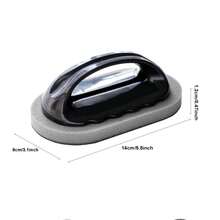 Bộ 2 miếng bọt biển cọ rửa nhà bếp thần kỳ, bàn chải bọt biển đa năng, miếng bọt biển phẳng dùng để làm sạch chảo, dao, hiệu quả trong việc loại bỏ các vết bẩn cứng đầu, dầu mỡ và rỉ sét trên đồ dùng nhà bếp. - Bàn chải làm sạch - Xem 3