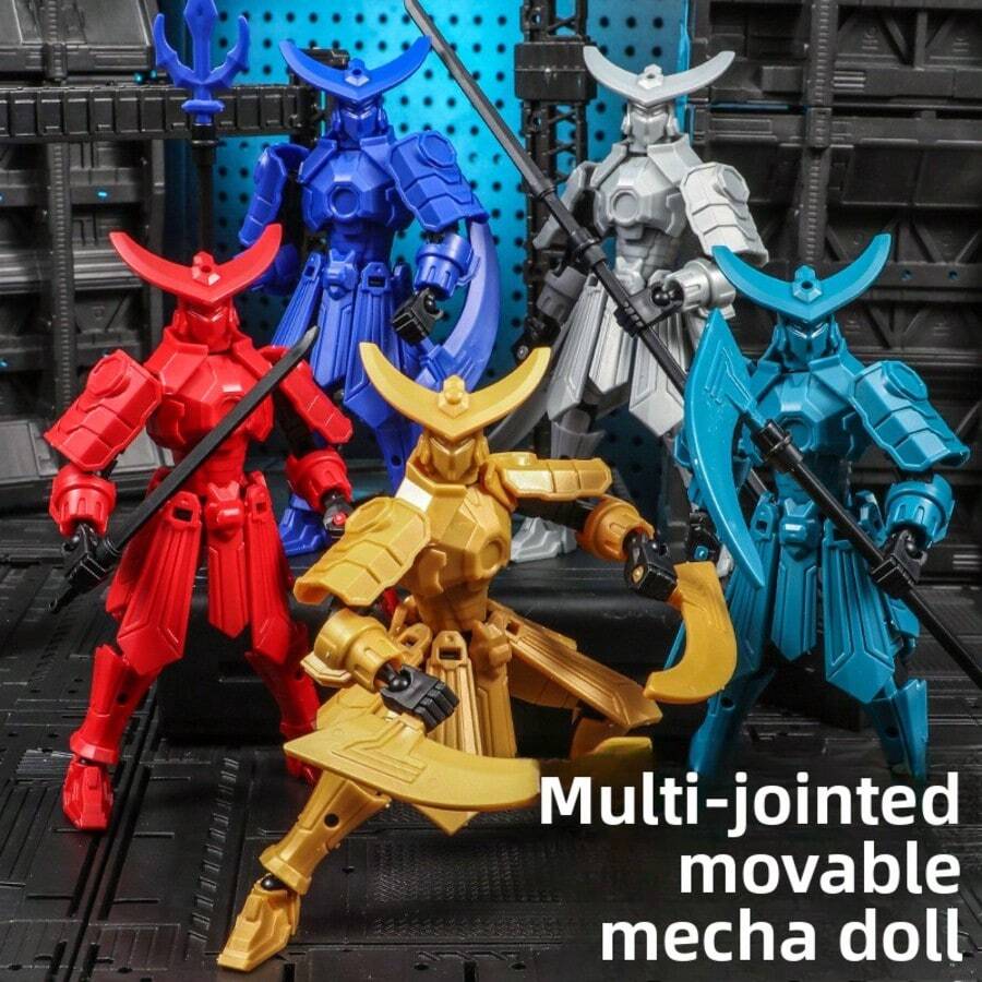 新款木偶机械幸运娃娃,13个可动关节,第三代人体模型摆件,毕业礼物,节日礼物 - 彩色 - 查看 1