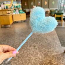 Bộ 4/2/1 bút bi hình trái tim và cầu vồng, bút lông mềm mại, thích hợp làm quà tặng ngày Valentine, bút quà tặng dễ thương, dùng để viết, dùng cho năm học mới, quà tặng, bút bi nhung. - Nhiều màu - Xem 3