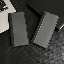 1个Hadaasi哑光黑色软PU皮革纹理翻盖手机壳,兼容三星Galaxy S26 Ultra/S26 Plus/S26/S26 Edge/S25 Ultra/S25 Edge/S25 FE/S24 Ultra/S24 FE/S23 Ultra/S22 Plus/S21 Ultra/S20 Ultra/Note20 Ultra/A71/A72/A73/A54/A53/A52s/A51/A34/A33/A14/A15/A12/Note10+/A25/A35/A55/A06/A16/A17/A07/A36/A22/S26 Ultra/A32/A37/A57/A56 - 黑色 - 查看 9