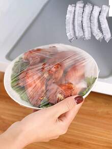 100 miếng màng bọc thực phẩm co giãn trong suốt cỡ lớn, gói nhiều tấm màng bọc thực phẩm co giãn trong suốt cỡ lớn - Màng bọc nhựa thích hợp cho nhà bếp, tủ lạnh, dã ngoại, thức ăn thừa, rau củ, thịt, món tráng miệng - Niêm phong hợp vệ sinh, bảo quản thời hạn sử dụng. - Nhiều màu - Xem 2