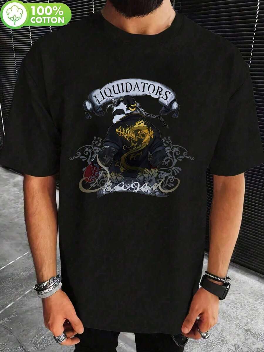 Men T-Shirts - Black - View 1