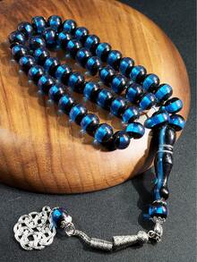 1 chuỗi hạt cầu nguyện Hồi giáo trang nhã và bền chắc, chuỗi hạt Dhikr cầm tay độc quyền dành cho người Hồi giáo, vòng tay cầu nguyện kín đáo và trang nhã. - Nhiều màu - Xem 1