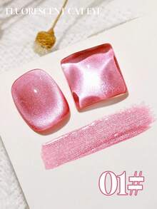 Miss Leia 15ml 糖果螢光水晶貓眼凝膠指甲油，彩色凝膠透明塗層，適合初學者美甲，UV LED 固化，可浸泡半永久，適用於沙龍美甲套組、DIY、女性節日派對禮物，美甲用品 - 彩色 - 查看 19