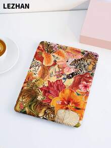 1 chiếc ốp bảo vệ máy tính bảng in họa tiết hoa hổ cổ điển, tương thích với iPad 10.2", Pro 11" 2021/2020/thế hệ thứ 10, Mini 4/5/6, Galaxy Tab A8 10.5" 2022, Matepad 10.4"/Tab, có khe cắm bút cảm ứng, chống rơi, kiêm giá đỡ máy tính bảng. - Nhiều màu - Xem 4
