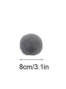 Băng đô và đuôi hình tai thú (kiểu cáo và thỏ), trang phục hóa trang đôi, trang phục dự tiệc, phụ kiện dễ thương, đạo cụ chụp ảnh, tai thú nhồi bông, bộ đôi, trang phục dự tiệc. - Nhiều màu - Xem 15