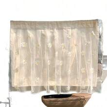 Tấm che nắng xe hơi hai lớp bằng ren, kiểu dáng dễ thương và tươi mới, thích hợp cho mọi mùa. - A - Xem 3