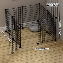 Pet Fence, Dog Isolation Cage, Freely Combinable Indoor Home Use Small/Medium Dog Kennel, Teddy Playpen - Multicolor - View 3