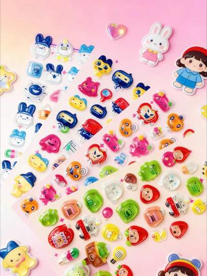 Bộ sticker dán nổi 3D hình hoạt hình Tomo Kogezi. Chất liệu cao cấp, bền chắc, thích hợp để tự trang trí điện thoại, laptop, vali, cốc nước, ván trượt, sổ tay và đàn guitar. Hoàn hảo cho sử dụng hàng ngày, quà tặng sinh nhật cho trẻ em, chuẩn bị cho năm học mới, sticker vui nhộn, trang trí ốp điện thoại.