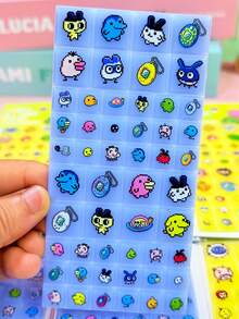 Hình dán 3D/tự làm Takamatsuri cho trẻ em, đồ thủ công mỹ nghệ cho trẻ em, hình dán hình khối, hình dán ốp điện thoại, hình dán kẹo nhỏ giọt, hình dán móc khóa, hình dán kẹo rơi, hình dán hộp bút chì. - Nhiều màu - Xem 12