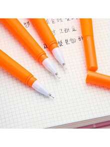 Bút bi hình củ cà rốt kiểu Trung Đông, màu trung tính - 10 chiếc - màu cam - Xem 7