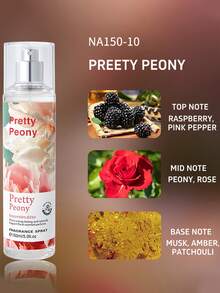 1pc 150ml Peony Scented Flameless Fragrance, Essential For Holidays. Long-Lasting Fragrance, Air Freshening & Purifying, Premium Quality & Portable, Suitable For Bedroom, Dates, Closet, Bathroom, Travel & Gatherings, Ideal Gift For Valentine's Day, Mother's Day, Wedding, Graduation, Christmas, Etc. - Mixed Fragrance - View 5