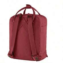 Unisex Backpack, Waterproof Outdoor Backpack, Spacious School Backpack For Everyday Use, Leisure And School - 酒紅色 - 查看 3