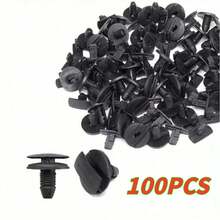 Bộ 20/50/100 kẹp chắn bùn cản xe hơi, kẹp vít giãn nở kiểu đẩy-kéo, dụng cụ tháo lắp sửa chữa ô tô, phụ tùng ô tô - A - Xem 6