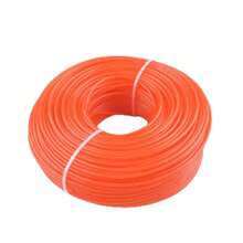 Dây cắt cỏ dài 15 mét, dây nylon chống mài mòn, chuyên dụng cho máy cắt cỏ, dây cắt cỏ đa năng. Phụ kiện máy cắt cỏ phổ thông. - 2,4mm*15m - Xem 10