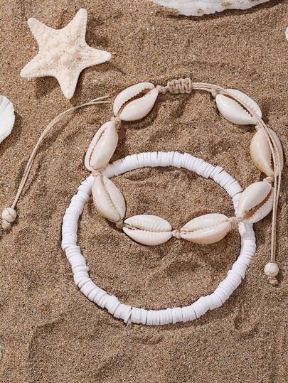 Bộ 2 vòng tay may mắn bện thủ công phong cách Boho nhiều màu sắc, quà tặng trang sức cá nhân hóa thời trang, phù hợp với trang phục hàng ngày, hoàn hảo cho các bữa tiệc và ngày lễ, phụ kiện đa năng cho phụ nữ khi đi nghỉ mát và dạo chơi.