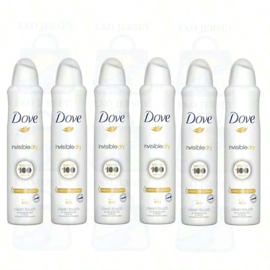 Dove Invisible Dry Deodorant Spray Clean Touch 250ml Pack Of 6 - 多樣化香型 - 查看 1