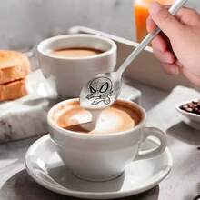 Marvel 19.5厘米不锈钢勺 卡通甜点勺 咖啡勺 创意厨房用品 男士生日礼物 圣诞节 父亲节 情人节 派对晚宴 生日纪念 - 查看 3