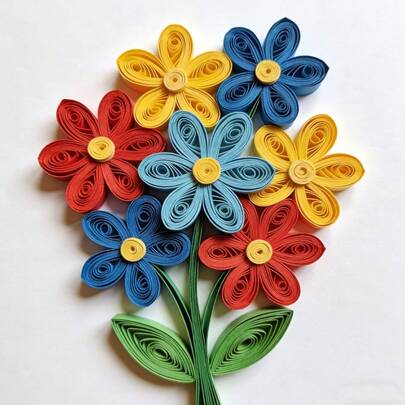 260 tờ giấy in nổi 26 màu dùng làm vật liệu thủ công