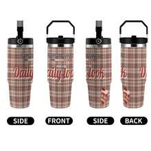 30oz  Daily Look Stanley Style Tumbler Wrapped Graffiti SGRHO Mug - 白色 - 查看 5