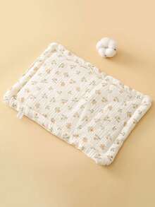 1pc Baby Beanbag Pillow, Breathable & Comfortable For 0-12 Months Infants, Lightweight, Absorbent & Anti-Vomiting, With Cartoon Pattern, Suitable For Home, Daycare & Travel - Multicolor - View 8