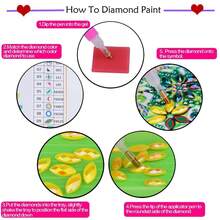 10pcs Diamond Painting Coasters, Cartoon Character, Mask, Sun Pattern, Wooden Material, Colorful Printed Coasters, Suitable For Home Decor, Outdoor Gazebo, Camping, Tea Table Anti-Slip Coasters - Multicolor - View 13