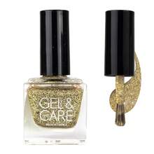 COSMI MILANO Made In Uk 8ml Gel Effect Nail Polish With Moisturizing And Nourishing Treatment For Nails Harmless Natural Transparent Formula Long Lasting And Quick Drying The Colors Of Intense Summer And Travel Holidays For The School Season - ORO FLITTER 282 - 查看 4