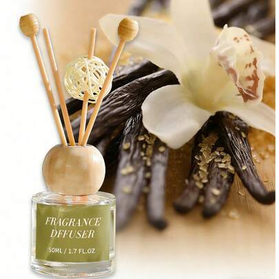 50ml Candy Tri-Color Stripes Series Cylinder Bottle Reed Diffuser Aromatherapy. The Cute Design Is Suitable For Giving As A Gift Or Decorating The Room. The Fragrance Is Pleasant.