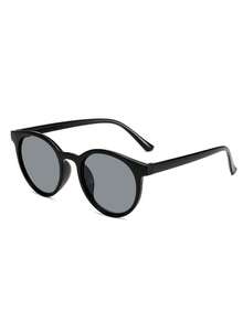 6pcs/1pc Round-Framed Glasses For Girls - A Hot-Selling, Simple, And Stylish Item - Suitable For Daily Commutes, Beach Vacations, And Outdoor Activities. - Multicolor - View 8