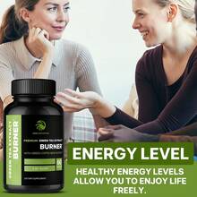 Five-In-One Fat-Burning Capsules, A Weight Loss Product Containing Green Coffee Bean Extract And Mangosteen Fruit Extract, To Burn Fat And Balance Energy Levels. 60 Capsules Per Pack, Suitable For Women Trying To Lose Weight. - 1瓶 - 查看 6