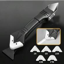 5-In-1 Multi-Function Scraper - Ultimate Home Tool For Glass Glue Removal - Removes Residual Adhesive, Scraper And Smoothing Tool - A - View 1