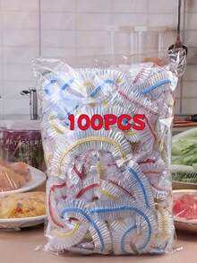 100 miếng màng bọc thực phẩm co giãn trong suốt cỡ lớn, gói nhiều tấm màng bọc thực phẩm co giãn trong suốt cỡ lớn - Màng bọc nhựa thích hợp cho nhà bếp, tủ lạnh, dã ngoại, thức ăn thừa, rau củ, thịt, món tráng miệng - Niêm phong hợp vệ sinh, bảo quản thời hạn sử dụng. - Nhiều màu - Xem 3