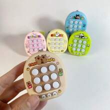 Tic Tac Toe Interactive Tabletop Game Toy, 9-Grid Competitive Game - Multicolor - View 10