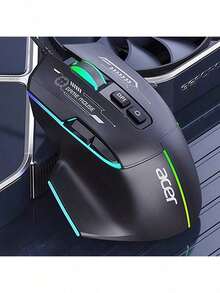 Acer OMW950 Wired Gaming Mouse, Programmable Macro, High Precision Adjustable DPI, Optimized For FPS Games, Compatible With Desktop & Laptop - View 3
