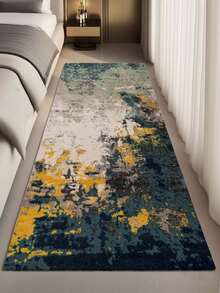 1件装现代时尚室内装饰大地毯，新款仿羊毛可水洗底室内地毯，客厅地毯，沙发地毯，卧室地毯，床边防滑垫，房间地垫，餐厅厨房地毯，办公椅垫，玄关门垫，户外野餐毯，户外露营垫 - 多色-1 - 查看 5