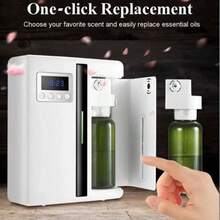 Difusor Profesional Aroma Inteligente con Tecnología de Nebulización Automática,Difusor Profesional de Aceite Esencial sin Agua,Aromatización Casa Oficina - Albaricoque - Ver 7