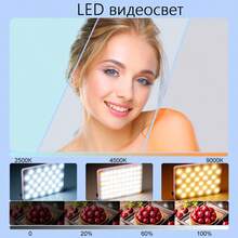 Borriig 60pcs Rechargeable Clip-On Video Conference Lighting, Front & Back Clip Design, 3 Dimming Modes Suitable For Smartphone, Android, Laptop, Makeup, Selfie, Vlog - Baby Pink - View 4