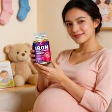 Iron Supplement, Cellular Energy Support, Promotes Normal Red Blood Cell Production, Gluten Free - 1 chai - Xem 6