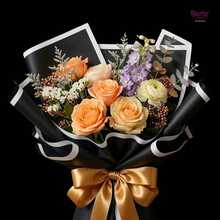 Papel Coreano Premium para Ramos Florales / Envoltura Elegante para Regalos y Eventos / Material grueso y Resistente / 5, 10 y 20 piezas - 5Pcs - Ver 3