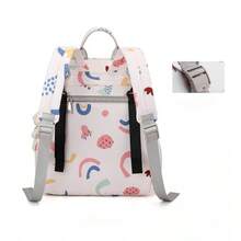 MIDIMOUSE 1pc Nylon Multifunctional Shoulder Bag, Crossbody Bag With Wet & Dry Separation, Tissue Pocket, Handbag, Large Capacity Diaper Bag, Can Be Hung On Stroller, Convenient For Travel - Multicolor - View 8