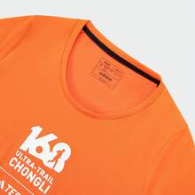 Adidas Women's Comfortable Running Training Casual Round Neck Short Sleeve T-Shirt JP1714, Summer - Half Shock Orange - View 3