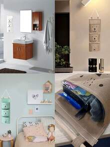 1 Túi đựng đồ treo tường cho phòng bé với 3 ngăn hình gấu cười khác nhau. Có thể treo cạnh giường, tường hoặc cửa để dễ dàng cất giữ các vật dụng nhỏ, tạo thêm nét ấm áp cho phòng trẻ em, phòng ngủ, phòng trẻ sơ sinh, đầu giường, tủ quần áo - Thiết kế hình khối in hình động vật đáng yêu - Không bao gồm móc treo (Màu ngẫu nhiên) - Nhiều màu - Xem 12
