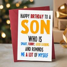 1 Thiệp chúc mừng sinh nhật thú vị, thích hợp để bố mẹ tặng con cái, kèm phong bì. - thiệp chúc mừng cho trẻ em - Xem 10