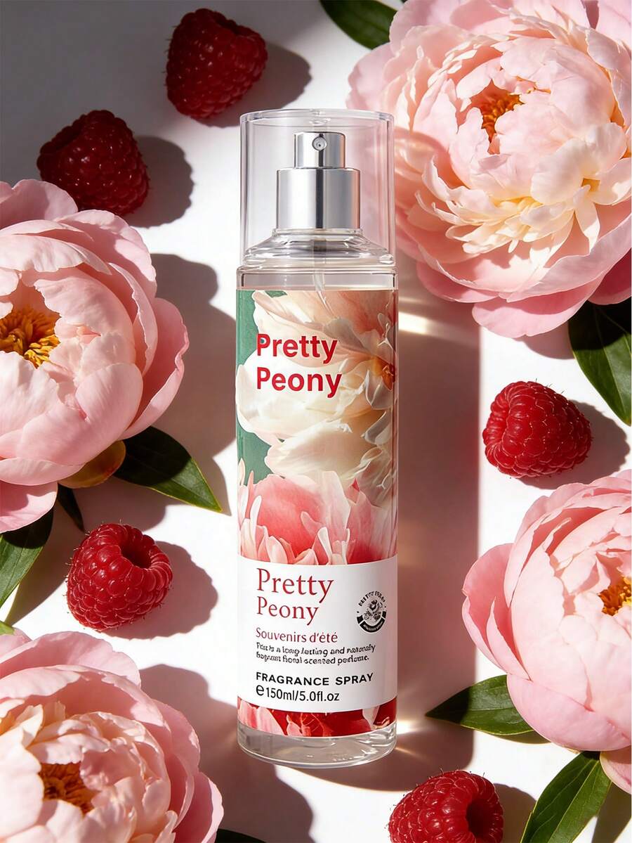 1pc 150ml Peony Scented Flameless Fragrance, Essential For Holidays. Long-Lasting Fragrance, Air Freshening & Purifying, Premium Quality & Portable, Suitable For Bedroom, Dates, Closet, Bathroom, Travel & Gatherings, Ideal Gift For Valentine's Day, Mother's Day, Wedding, Graduation, Christmas, Etc. - Mixed Fragrance - View 1